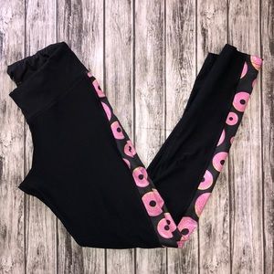 Bend Active Donut Leg Stripe Leggings